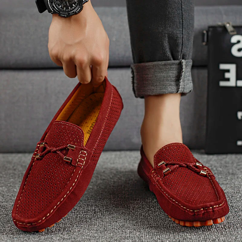 Nino | Baskets Cuir Aéré