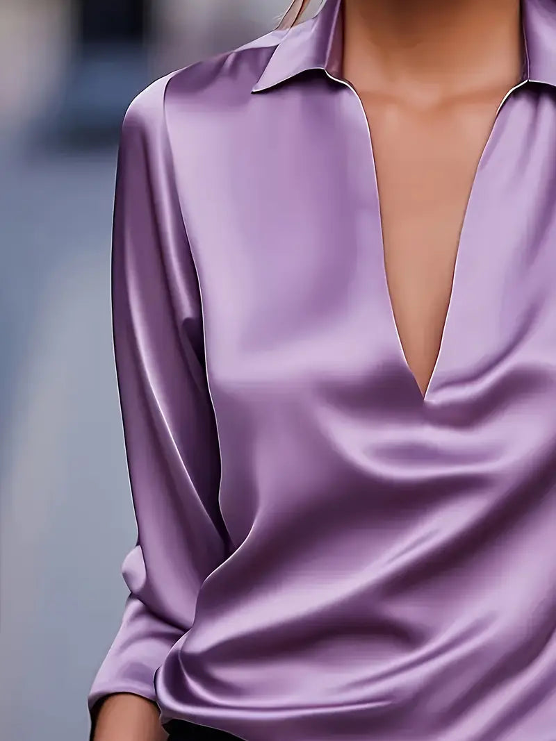 Nadene | Blouse V-Neck Premium