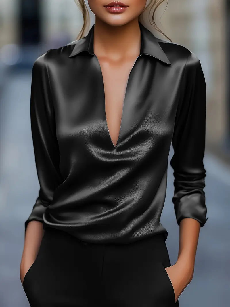 Nadene | Blouse V-Neck Premium