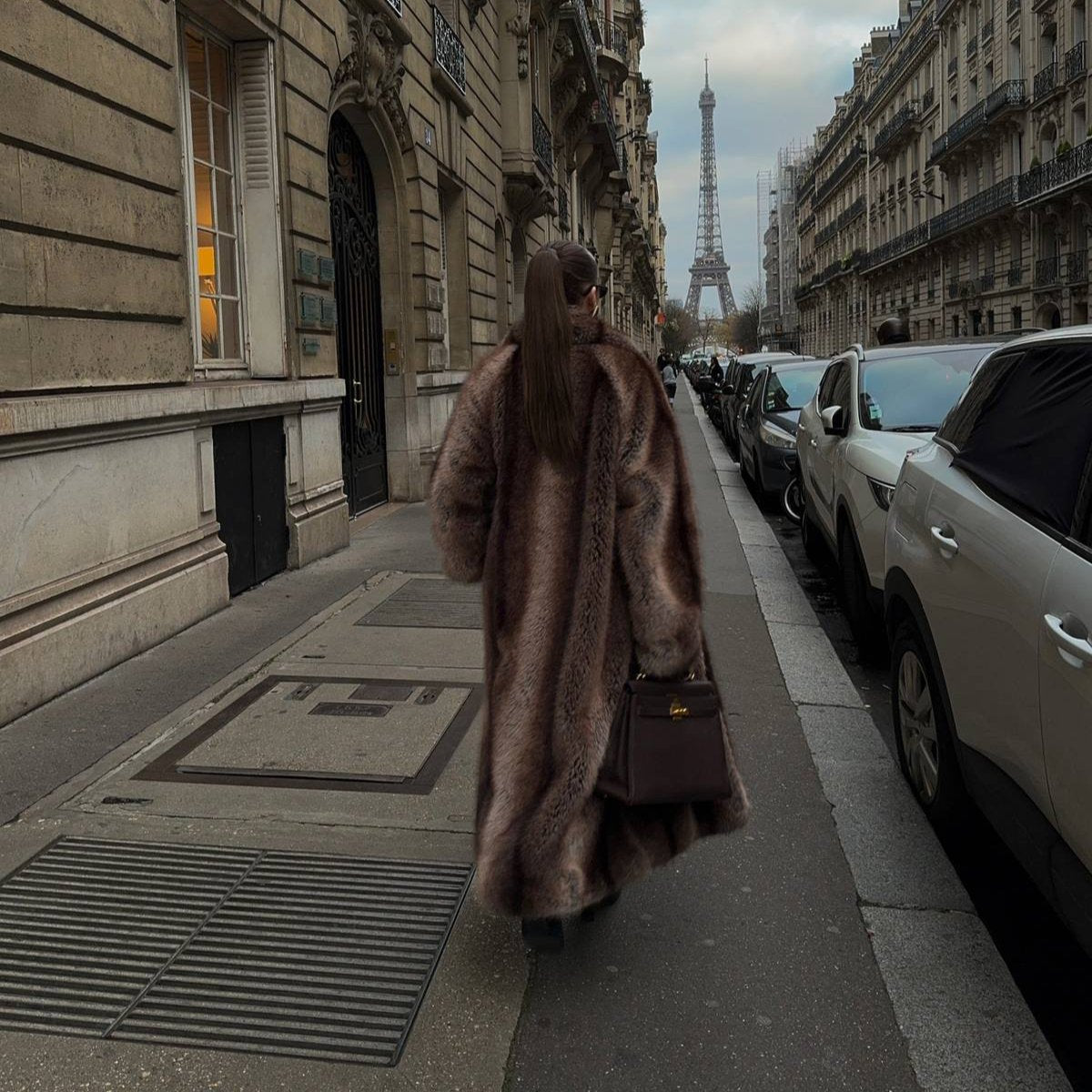 Elisa | Manteau en Fourrure