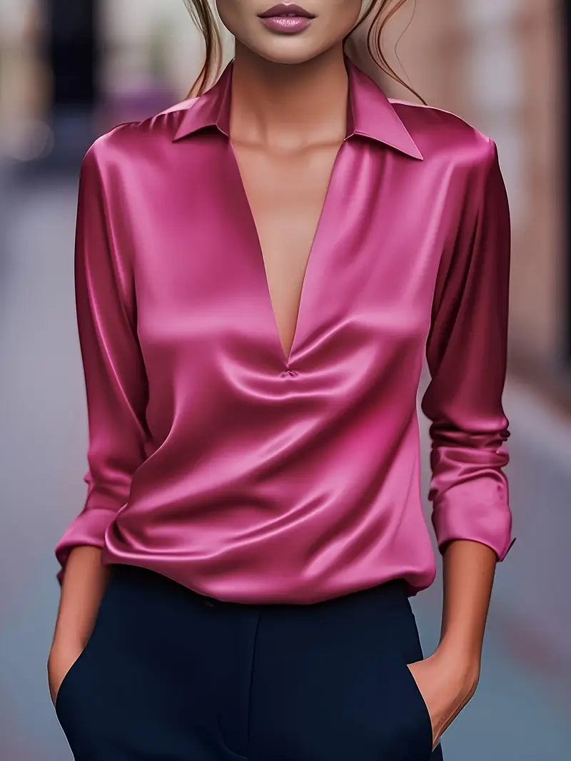Nadene | Blouse V-Neck Premium