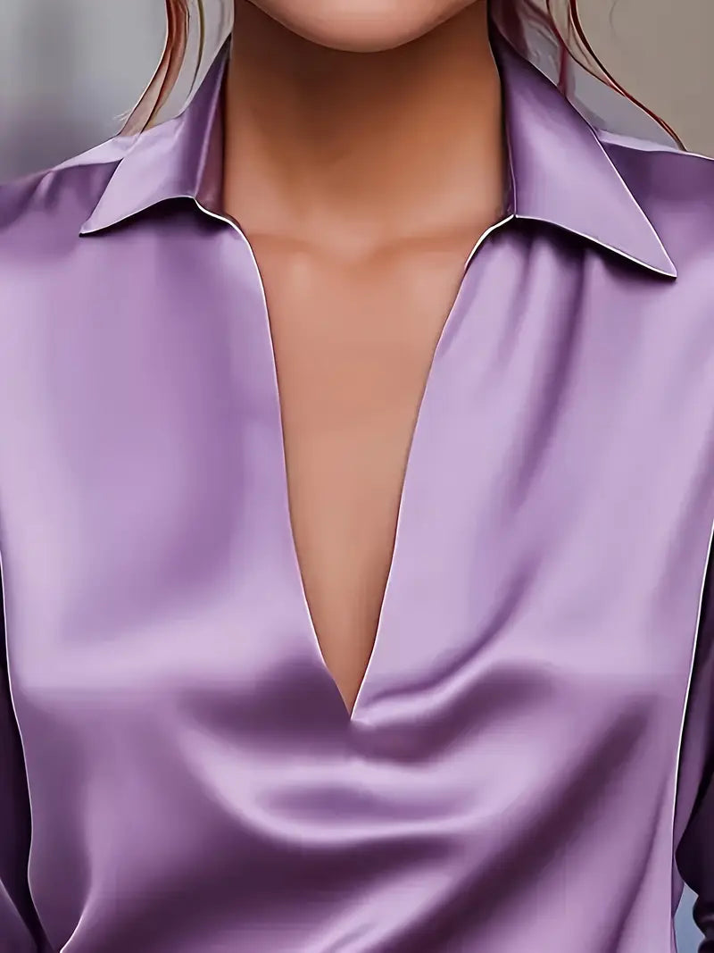 Nadene | Blouse V-Neck Premium