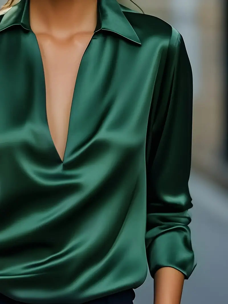 Nadene | Blouse V-Neck Premium