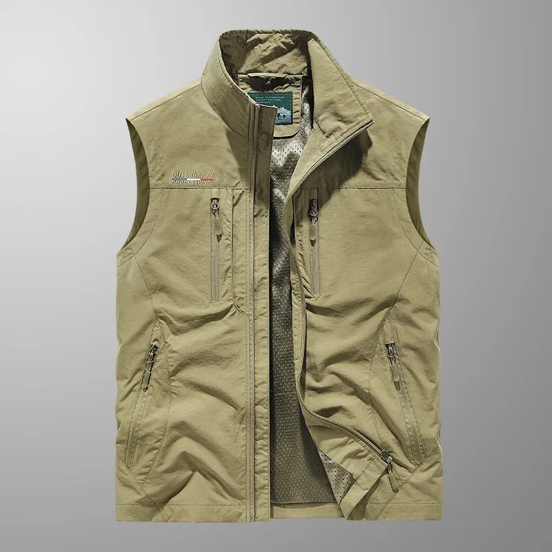 Tauno | Gilet cargo avec plusieurs poches