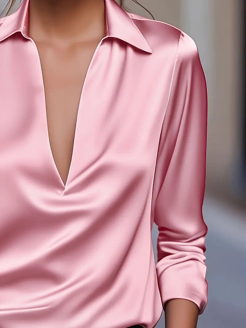 Nadene | Blouse V-Neck Premium