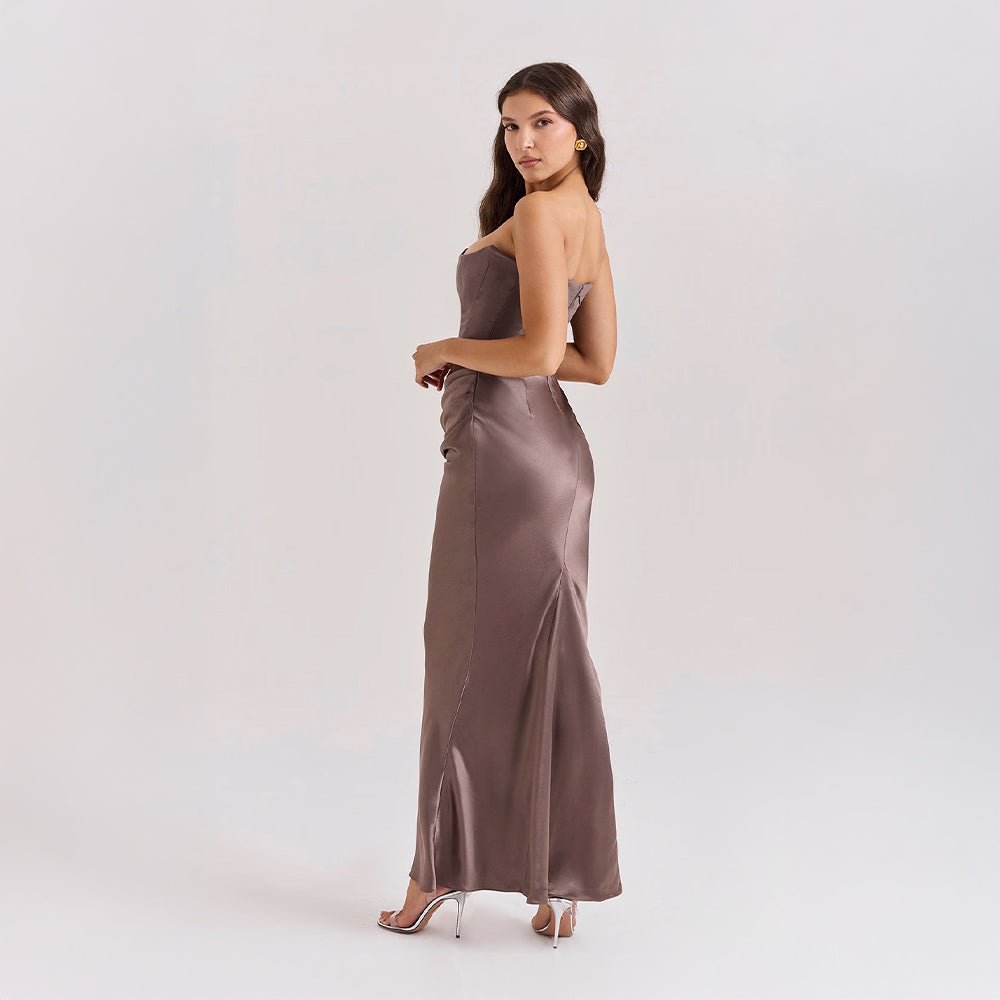 Elena | Robe Sans Bretelles