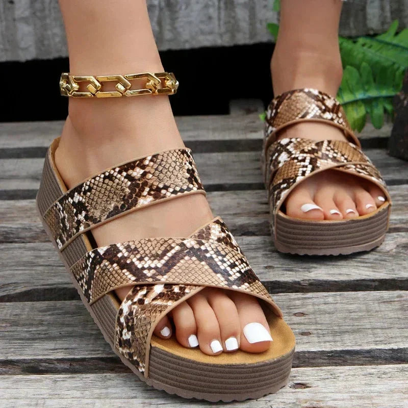 Camille | Sandales orthopédiques en cuir