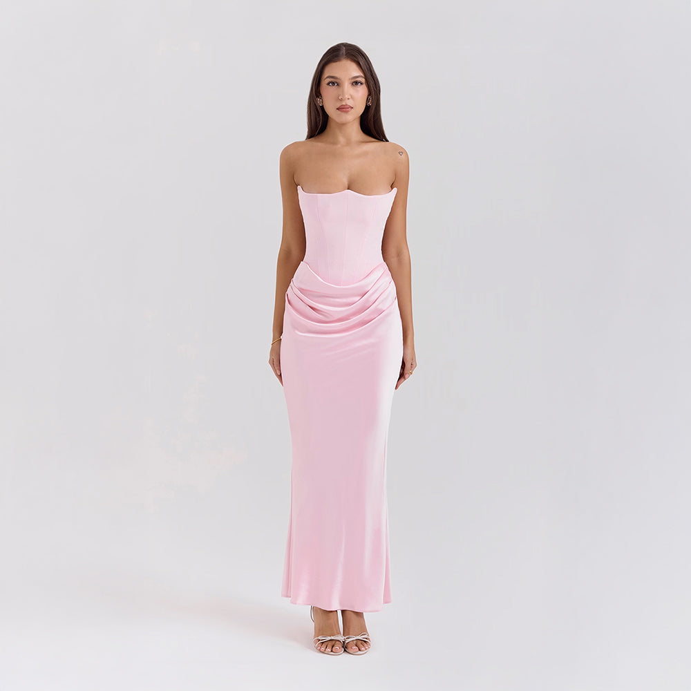 Elena | Robe Sans Bretelles