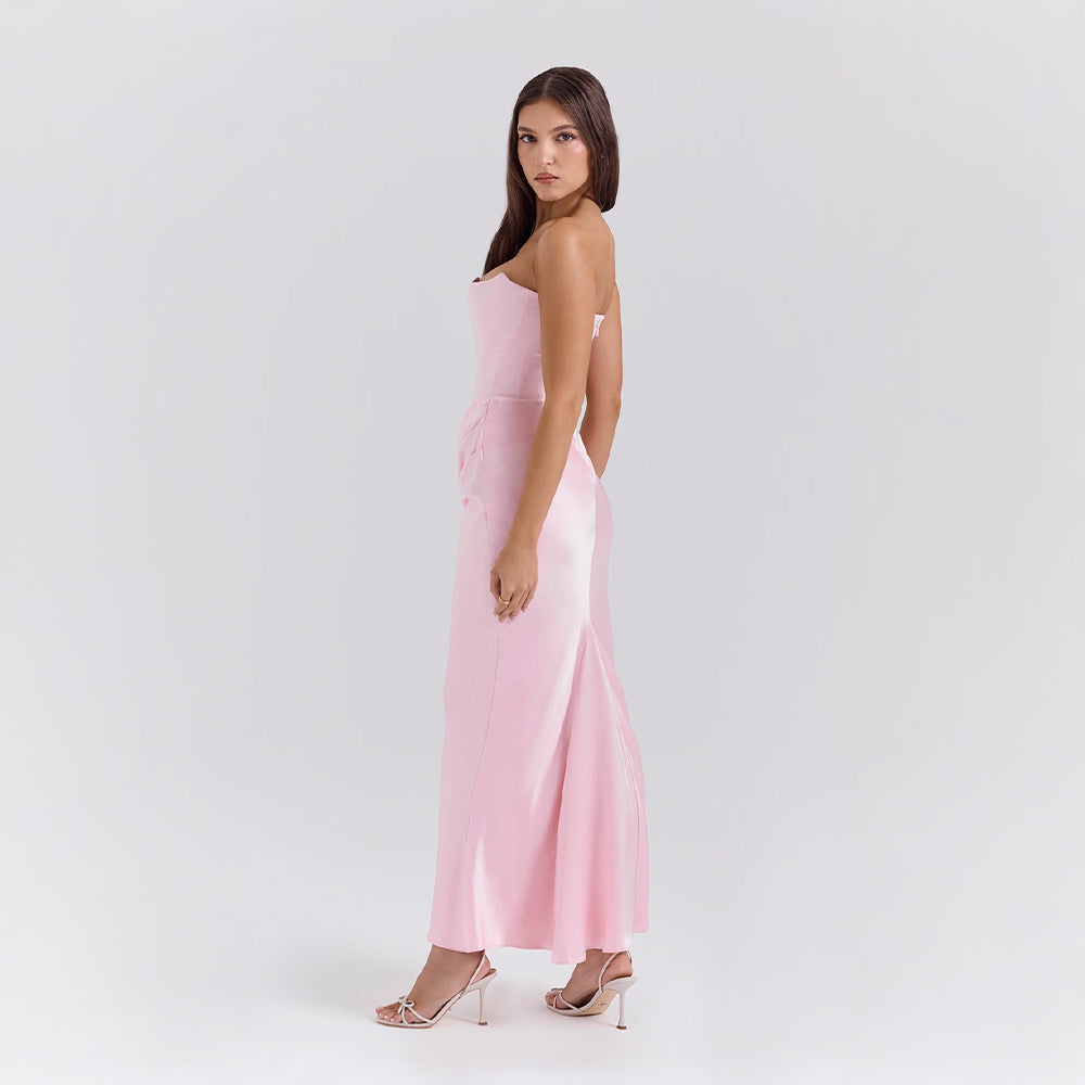 Elena | Robe Sans Bretelles