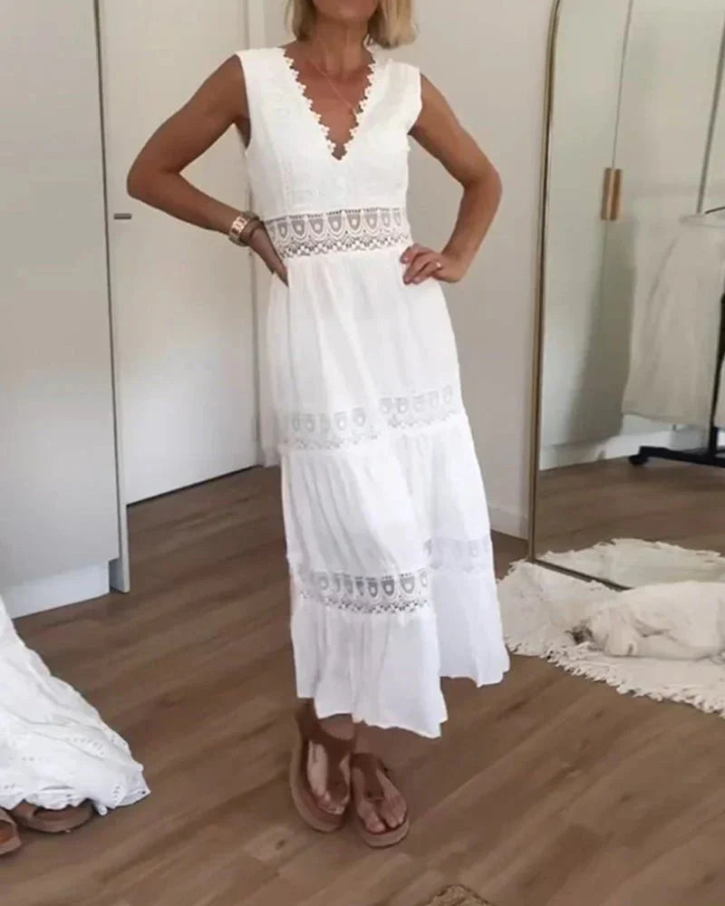 Léonie | Robe d’Été – Fraîcheur & Élégance