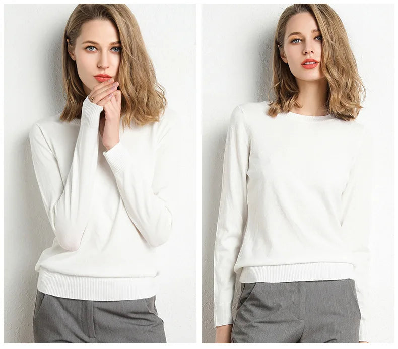 BNOIR | Pull confort en laine essentiel