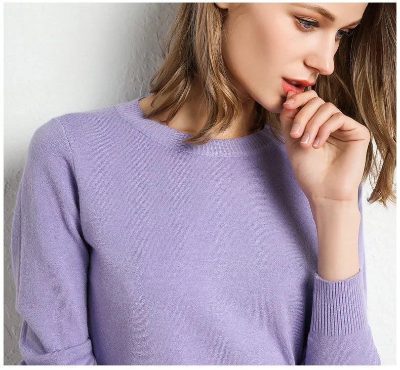 BNOIR | Pull confort en laine essentiel