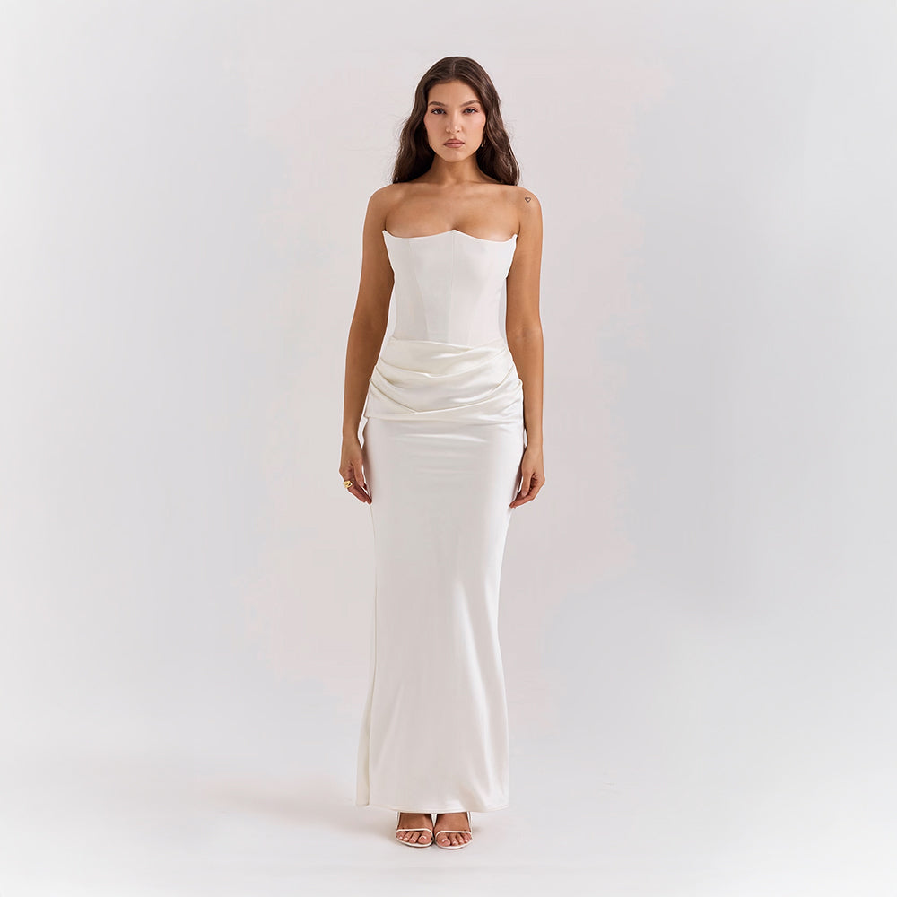 Elena | Robe Sans Bretelles