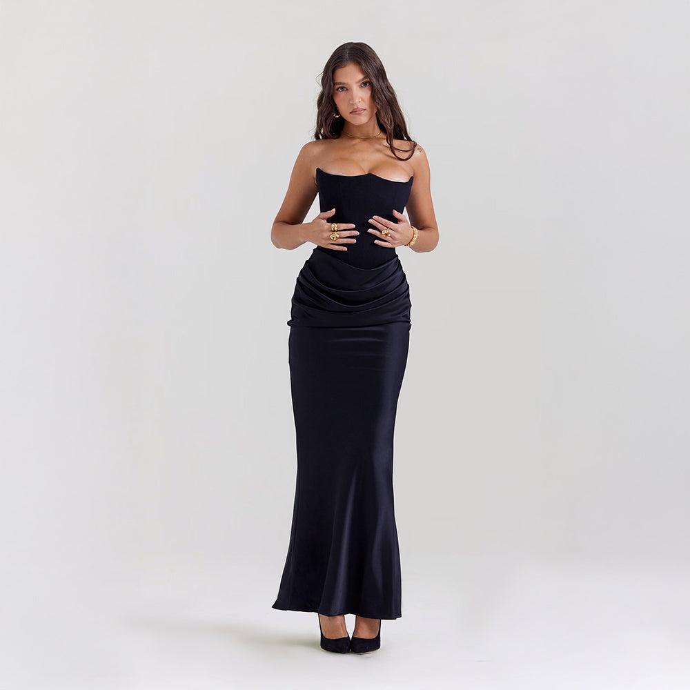 Elena | Robe Sans Bretelles