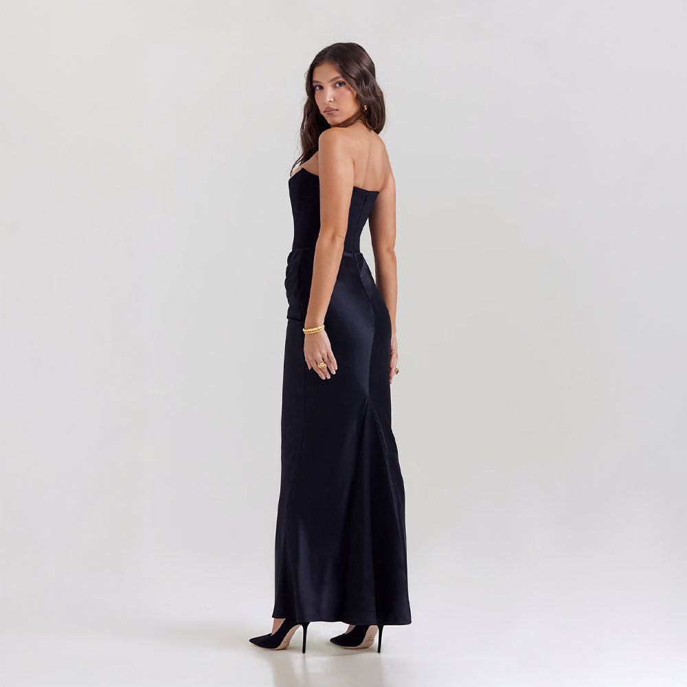 Elena | Robe Sans Bretelles
