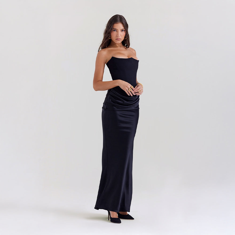 Elena | Robe Sans Bretelles