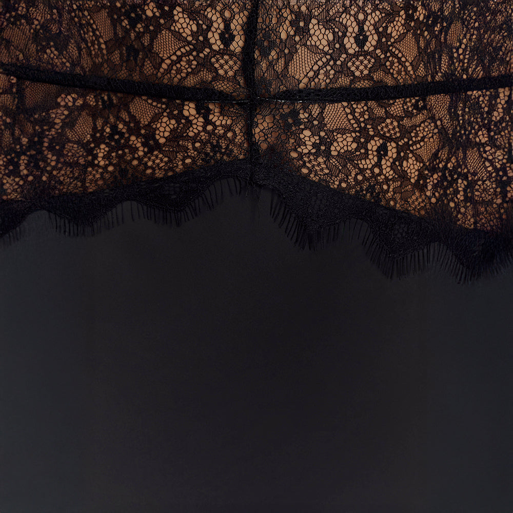 Eléa | Robe Satin Dentelle