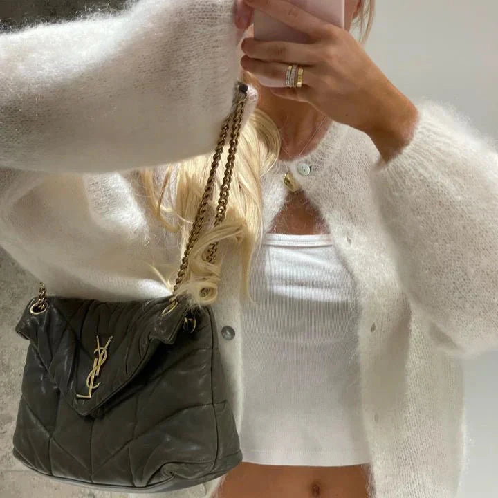 Evelyn | Cardigan en Mohair