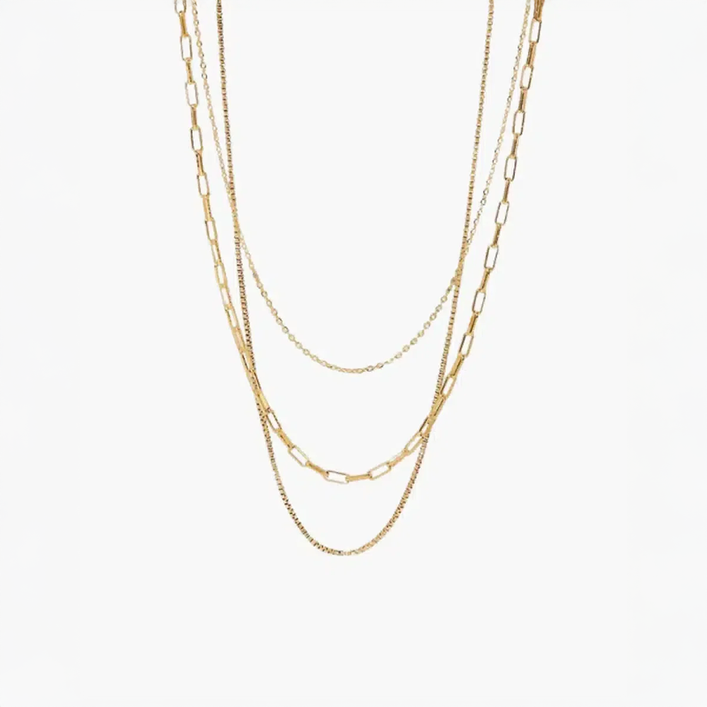 Éloria | Collier superposé au chic parisien