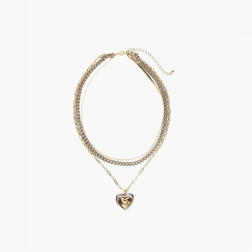 Faelya | Set de colliers multi-styles au design bicolore