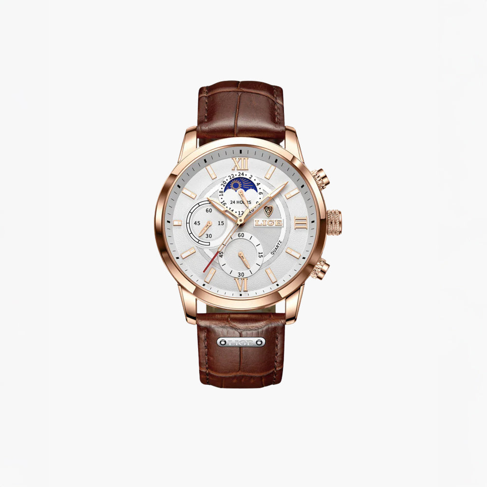 Belluno | Montre classique en cuir