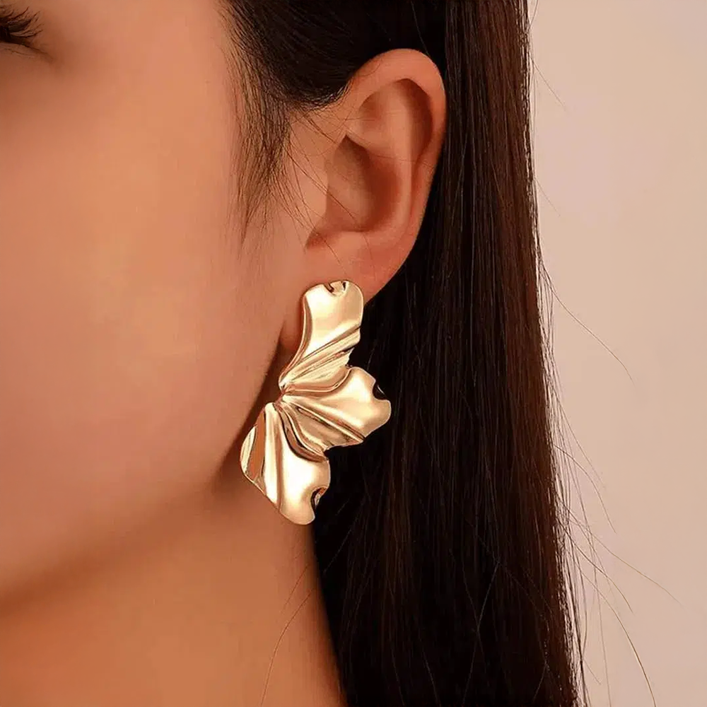 Roséline | Boucles d’oreilles florales au charme romantique