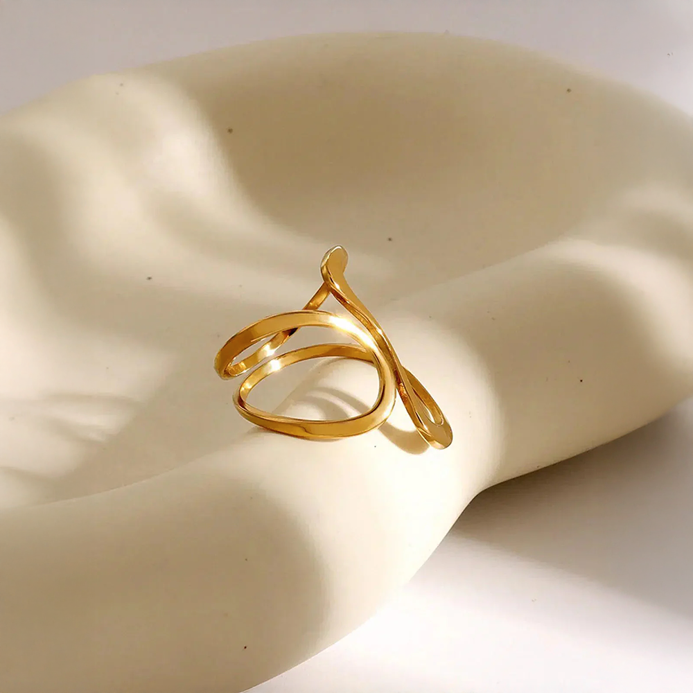 Floréa | Bague spirale au design affirmé
