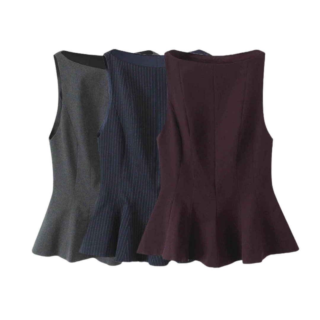 Celeste | Peplum Cardigan