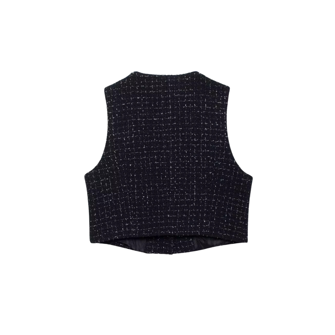 Charlotte | Luxe Tweed Gilet