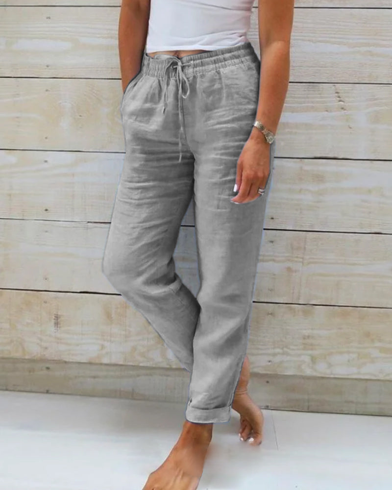 Claza | Pantalons Relaxés à Cordon