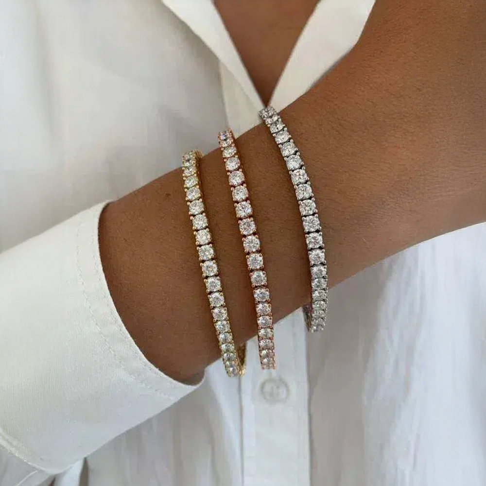 Belvaïa | Bracelet tennis au design intemporel