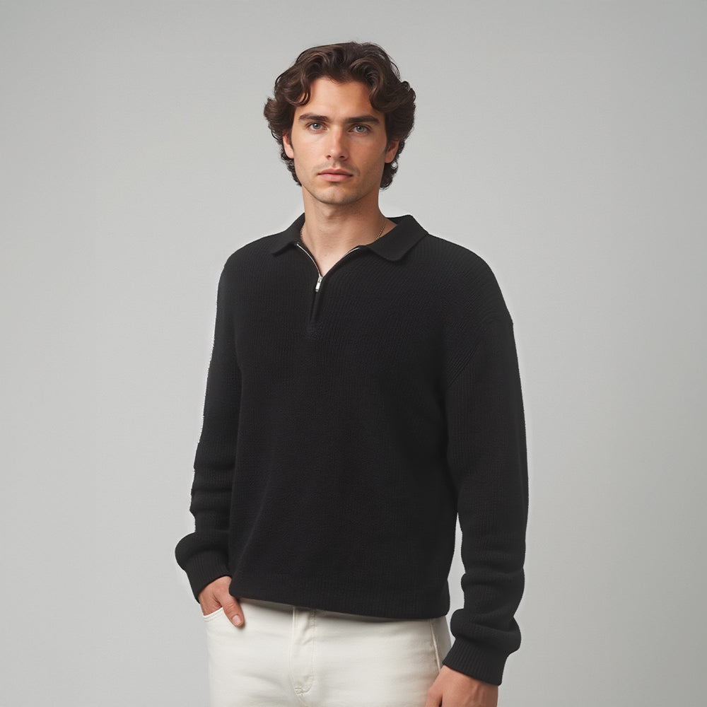 Giovanni | Demi-zip raffiné