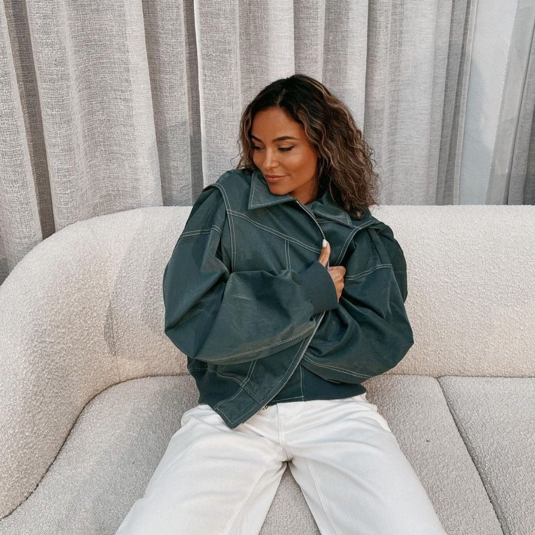 Isabelle | Blouson en Cuir