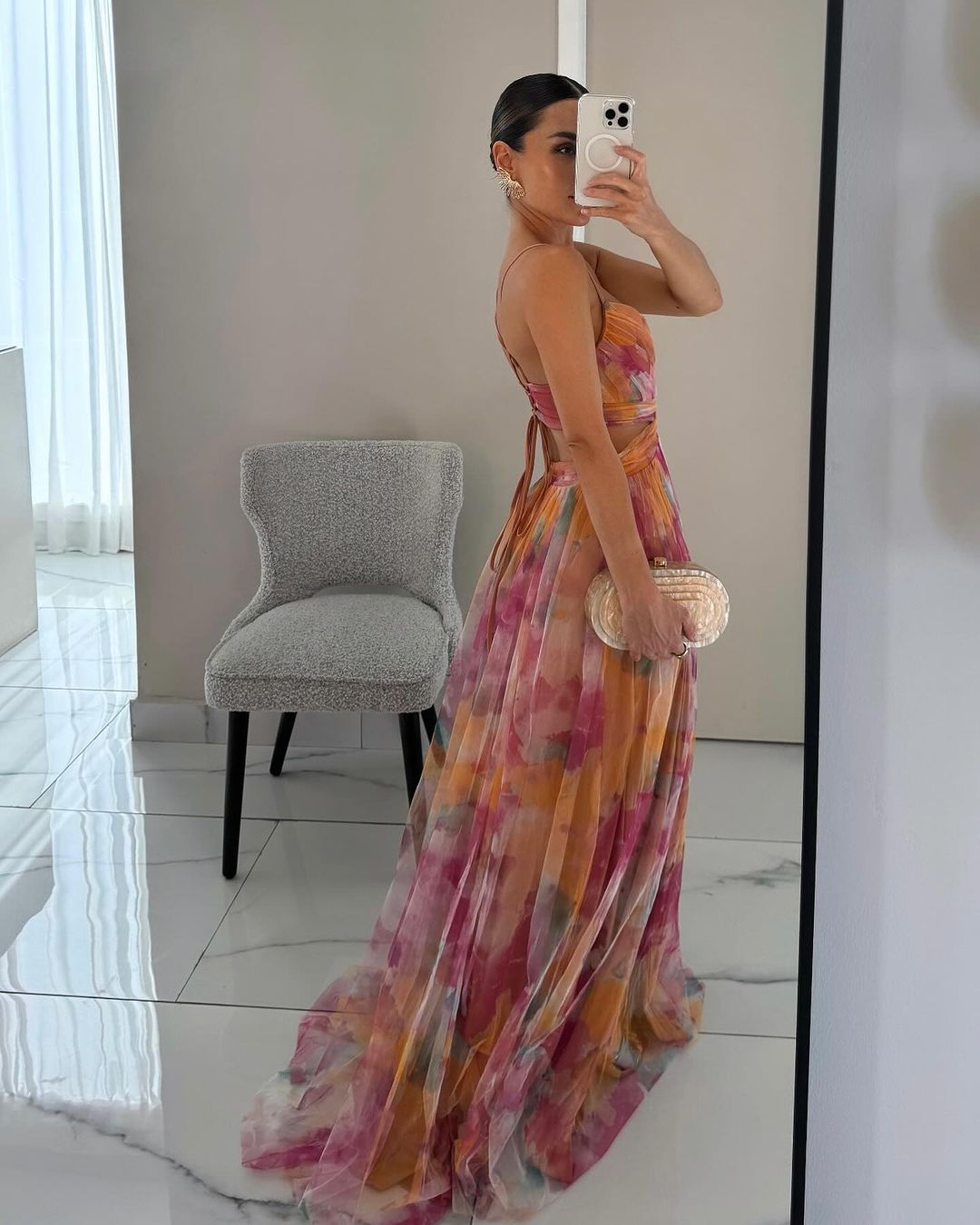 Giselle | Envoûtant Maxi-robe avec Imprimé Floral