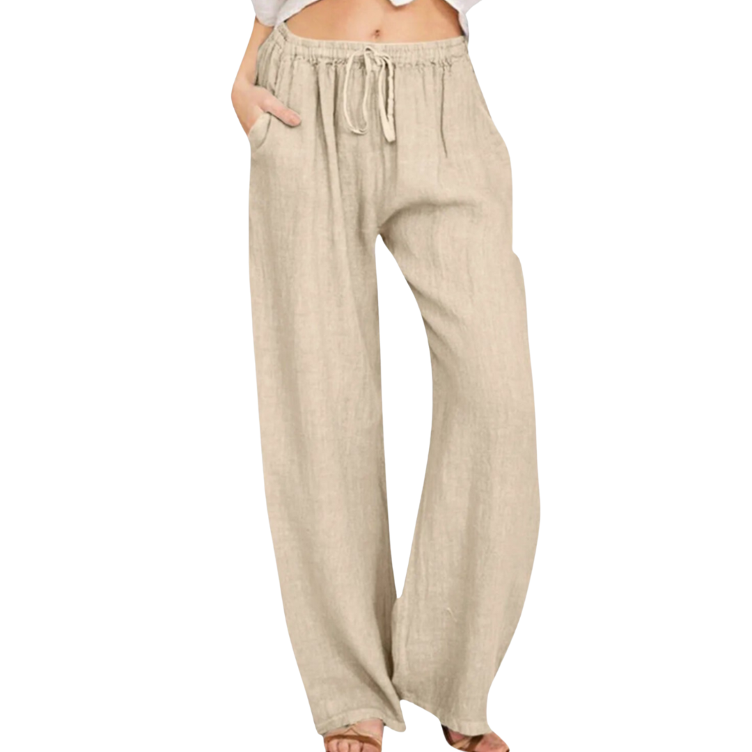 Inés | Pantalon confort à jambe large