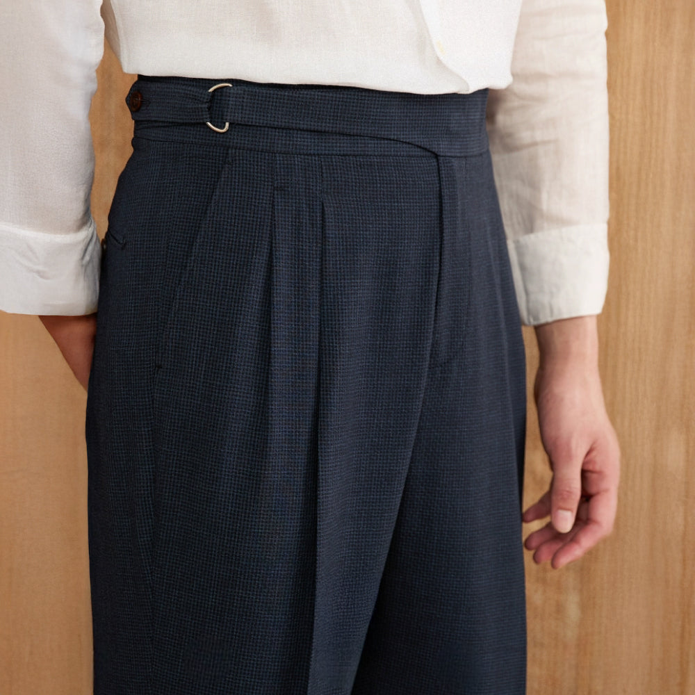 Como | Pantalon pied-de-poule