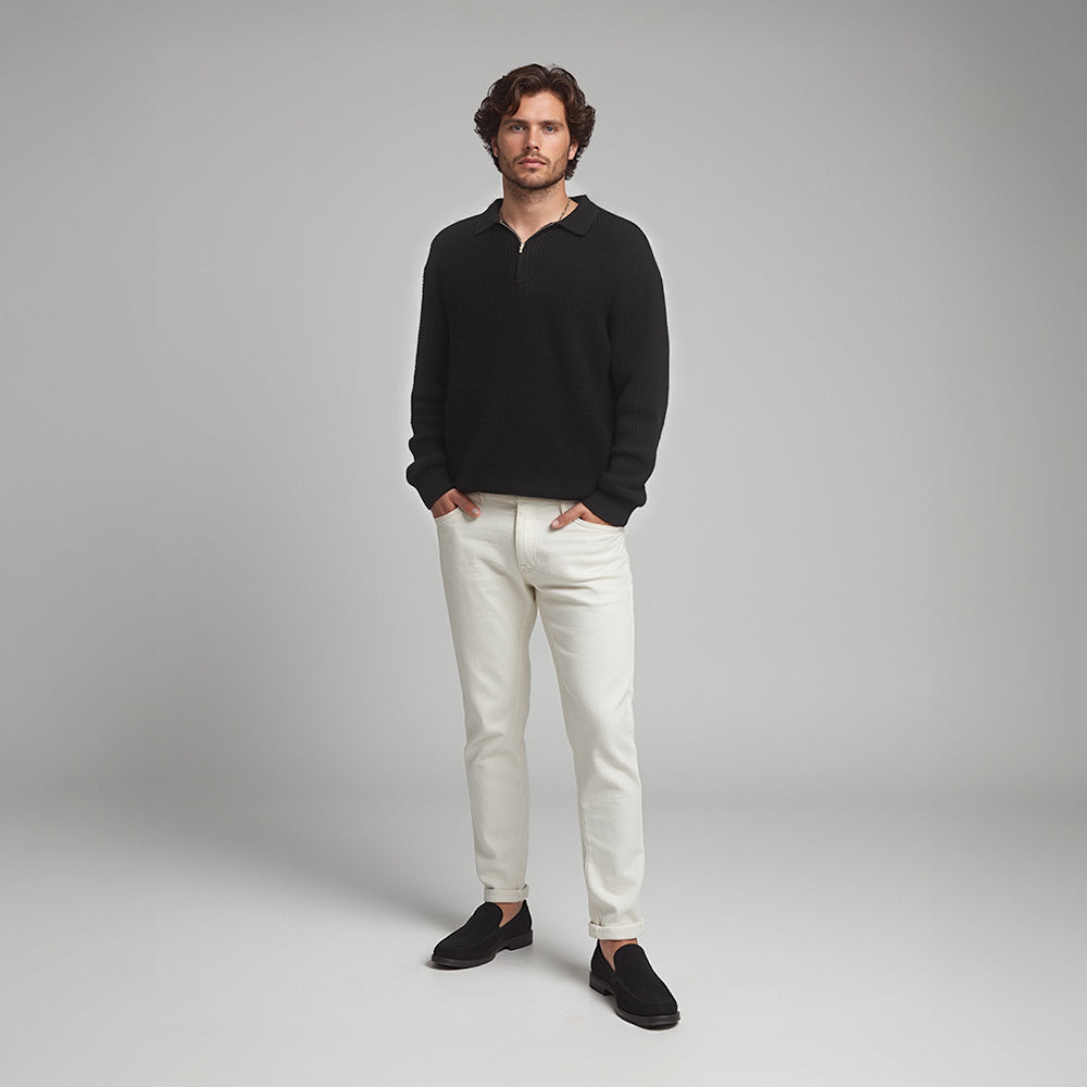 Giovanni | Demi-zip raffiné