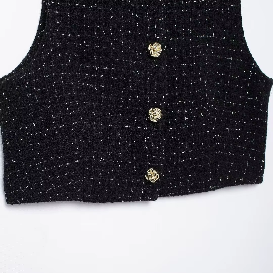 Charlotte | Luxe Tweed Gilet