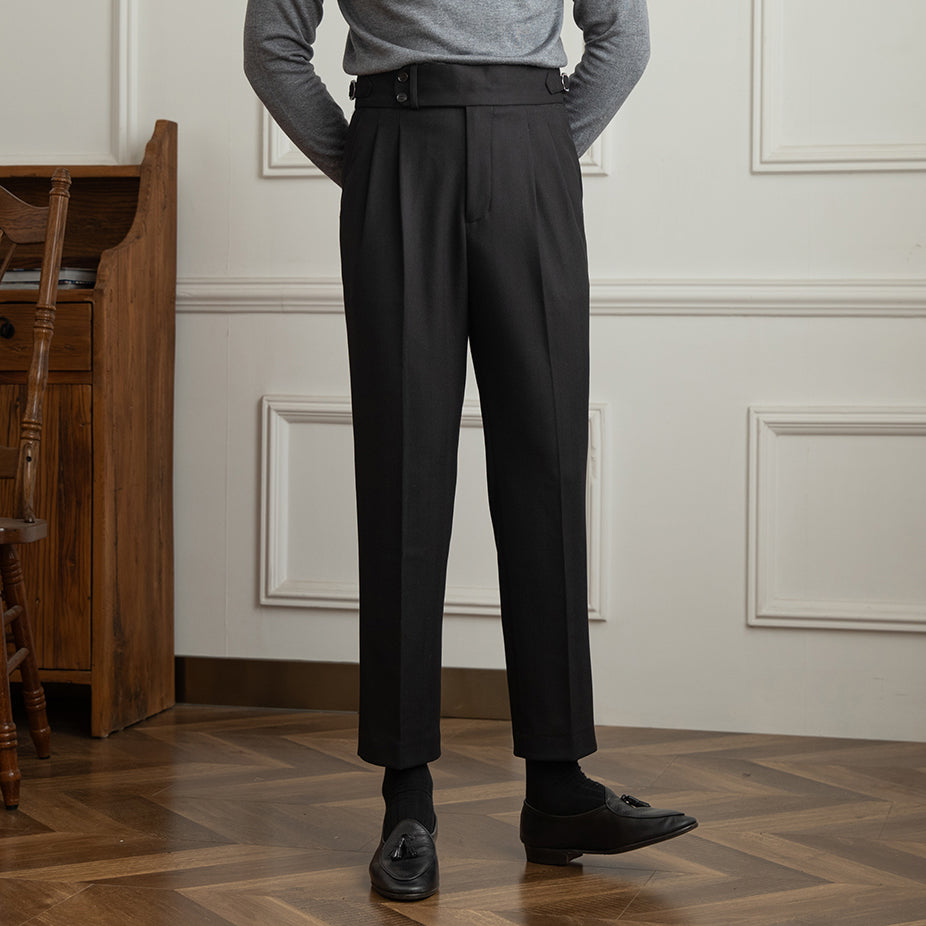 Ravello | Pantalon droit taille haute