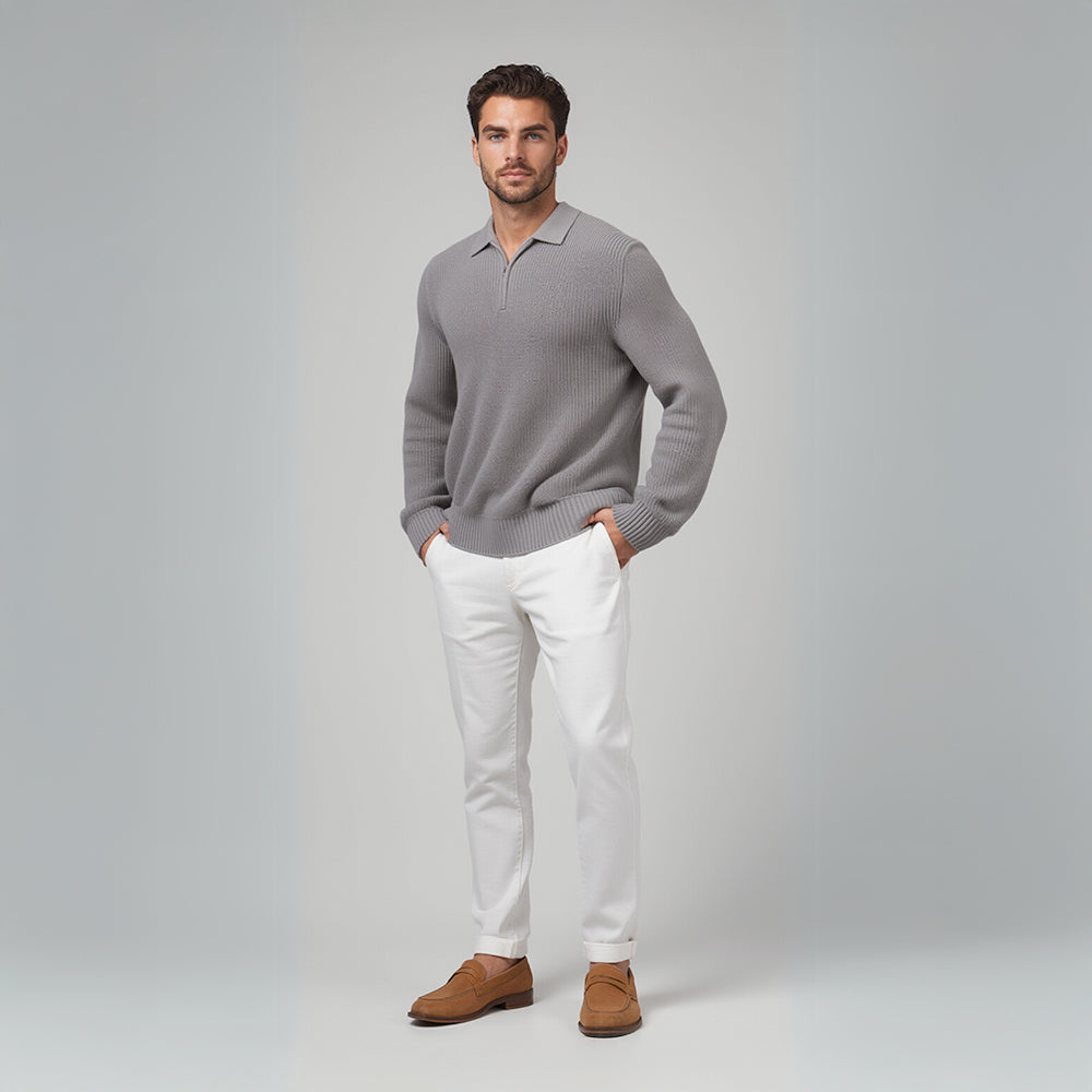 Giovanni | Demi-zip raffiné