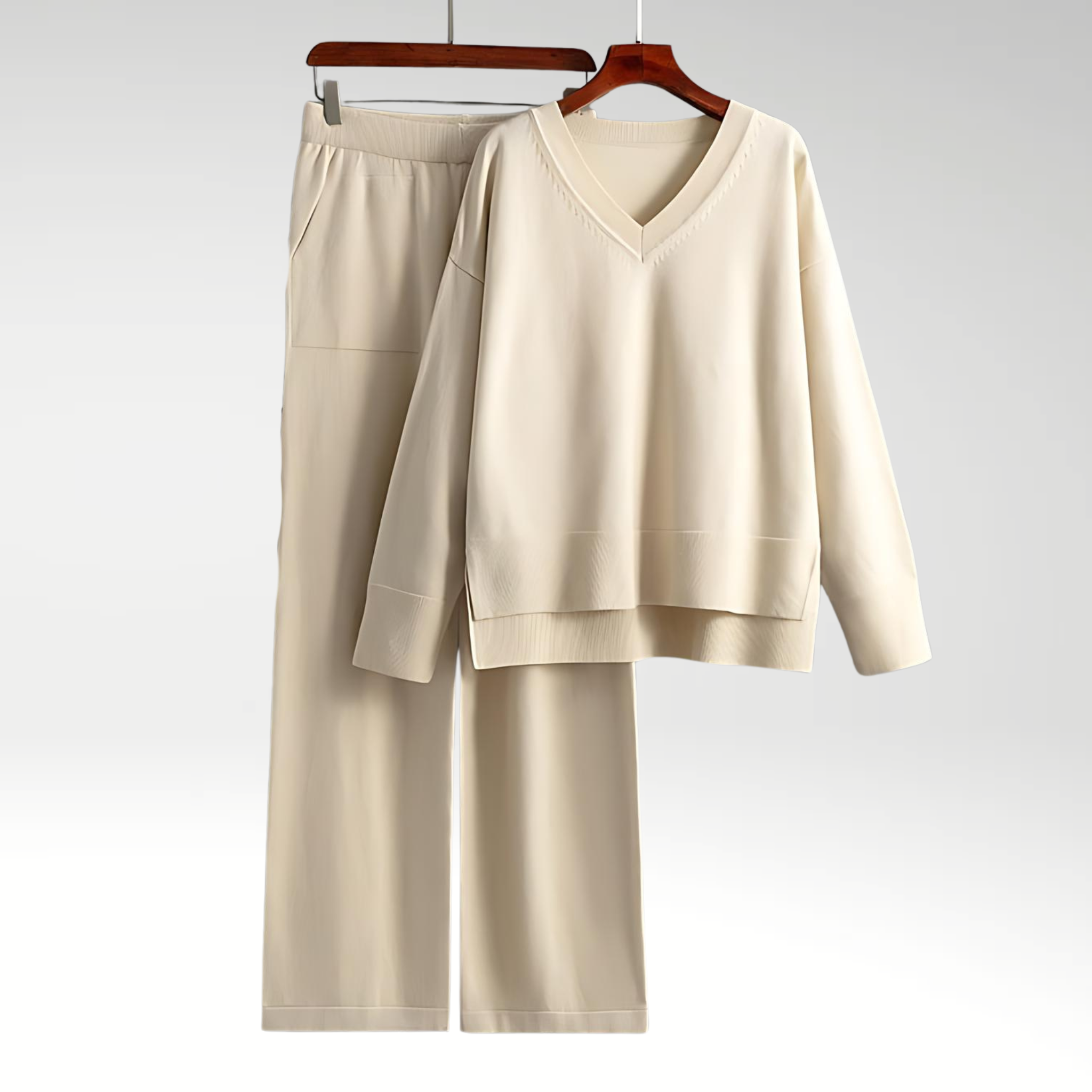 BNOIR | Luxe Ensemble deux pièces col V
