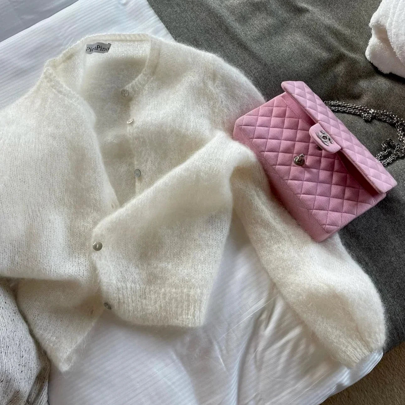 Evelyn | Cardigan en Mohair