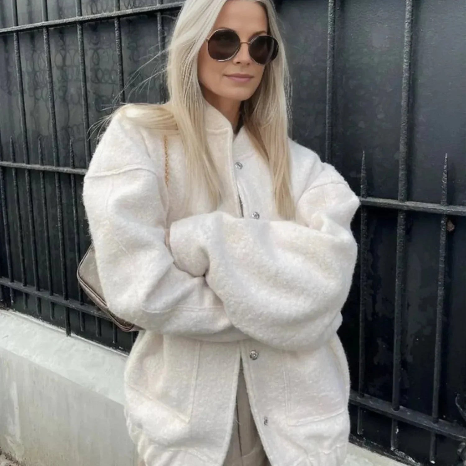 Maya | Veste Bomber Oversize