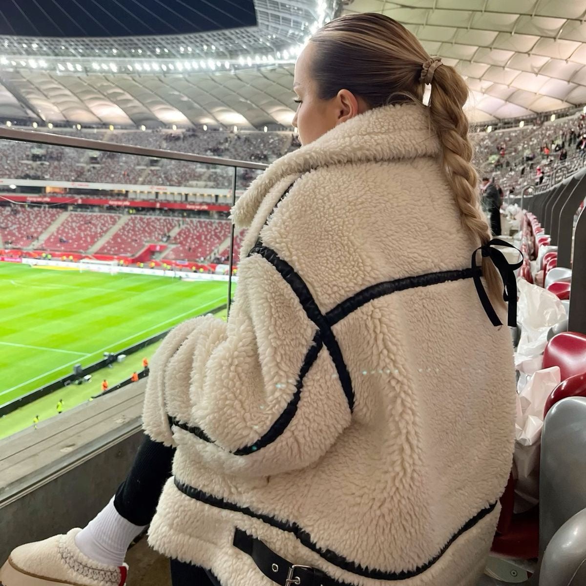 Lena | Manteau Teddy