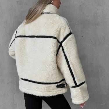 Lena | Manteau Teddy