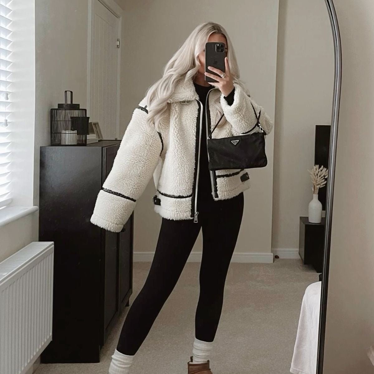 Lena | Manteau Teddy