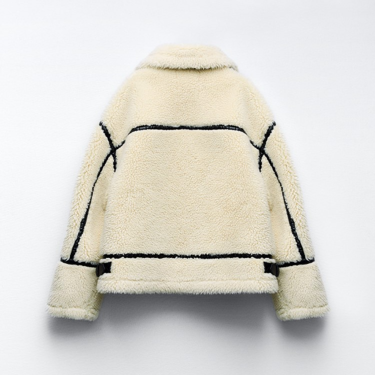 Lena | Manteau Teddy