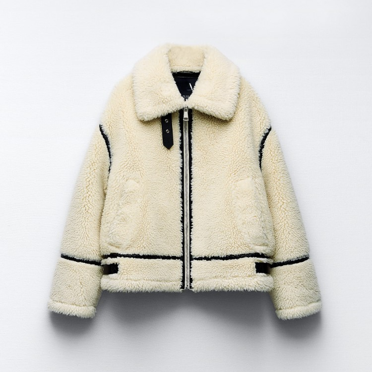 Lena | Manteau Teddy