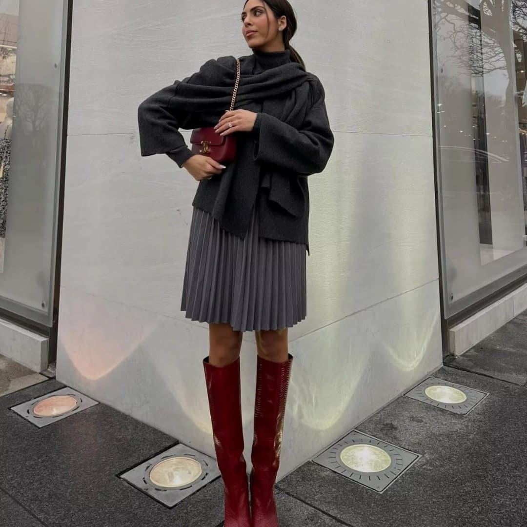 Camille | Manteau Écharpe