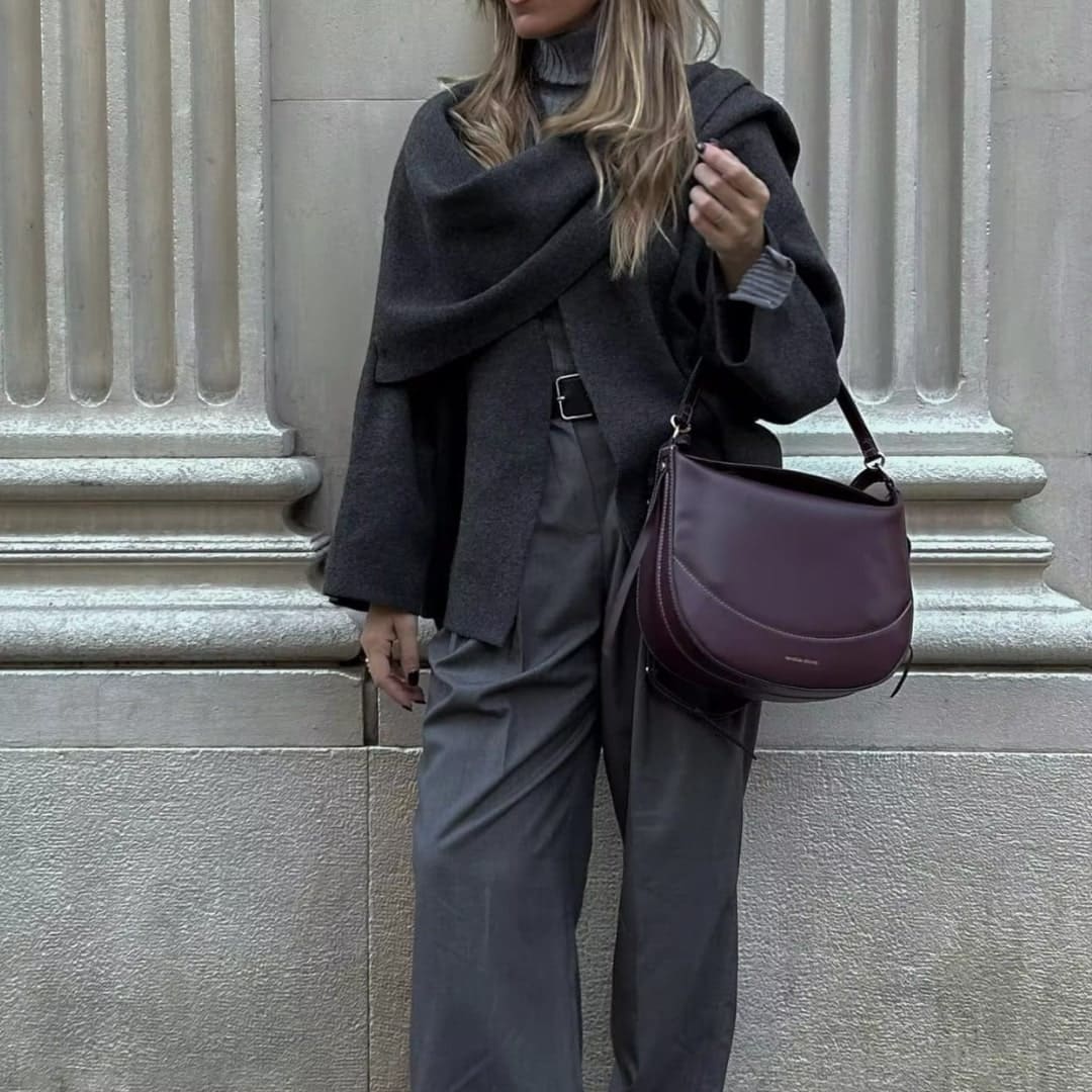 Camille | Manteau Écharpe